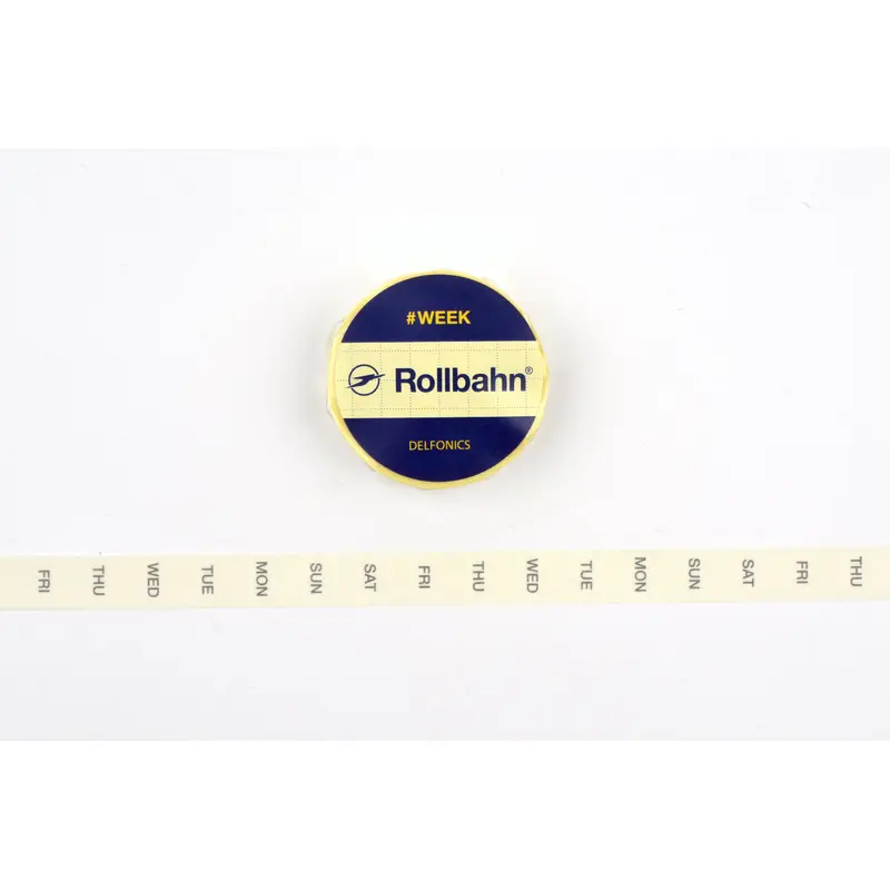 Delfonics Rollbahn Masking Tape - Diary - Days