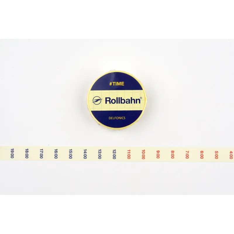 Delfonics Rollbahn Masking Tape - Diary - Hours