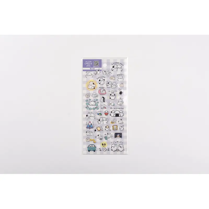Frontier Transparent Sticker Sheet - CREATORS CIRCUS - Honoyu