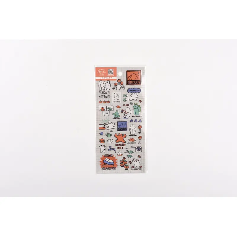 Frontier Transparent Sticker Sheet - CREATORS CIRCUS - Mizoguchi Tomoya