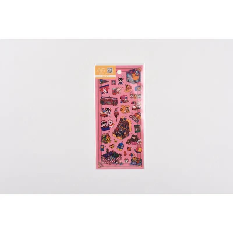 Frontier Transparent Sticker Sheet - CREATORS CIRCUS - Nakamura Kyoko