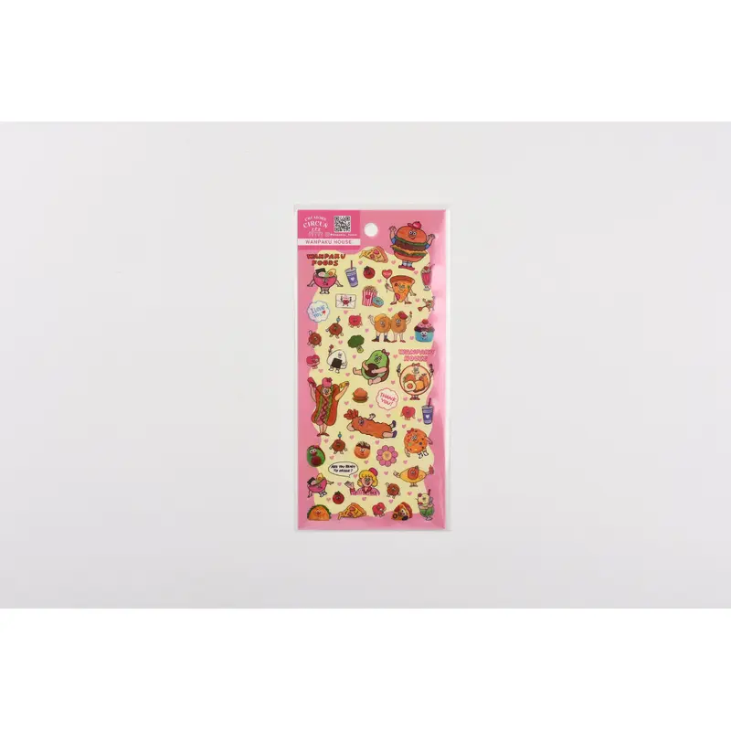 Frontier Transparent Sticker Sheet - CREATORS CIRCUS - WANPAKU HOUSE