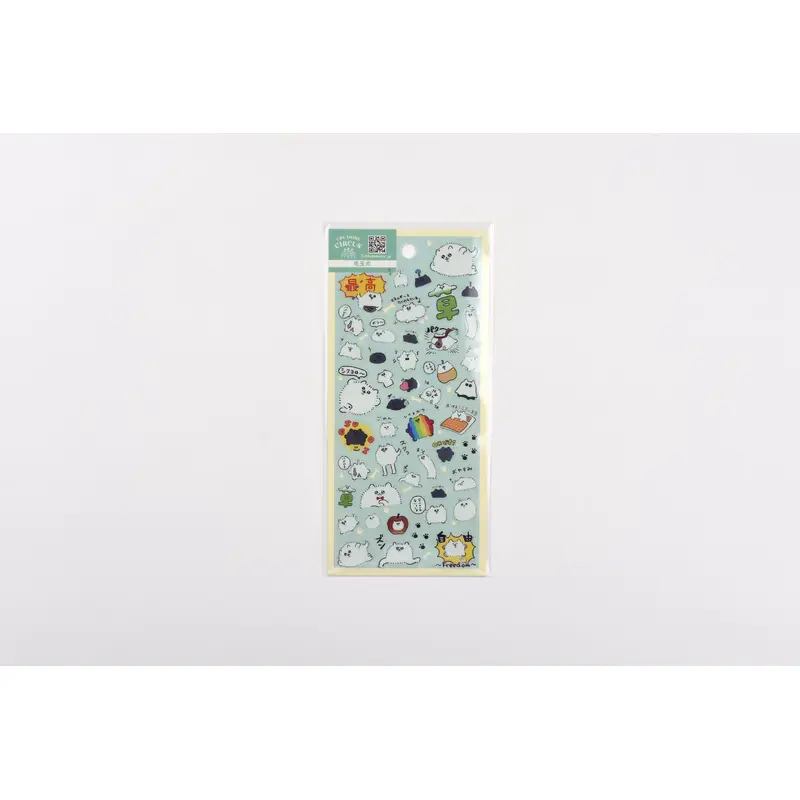 Frontier Transparent Sticker Sheet - CREATORS CIRCUS - Yotsutani Motoko kedamainu