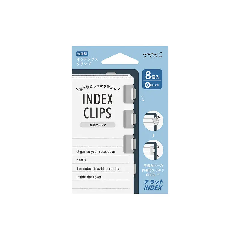Midori Chiratto Index Clips - New 2026 - S