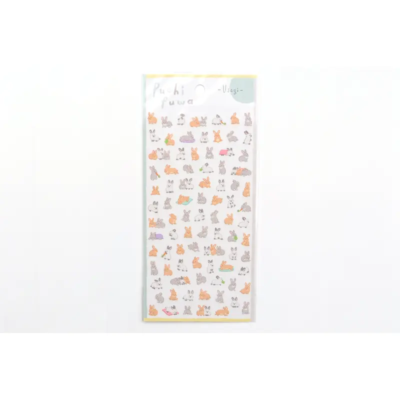 Mind Wave - Tiny Puffy Sticker - Rabbit