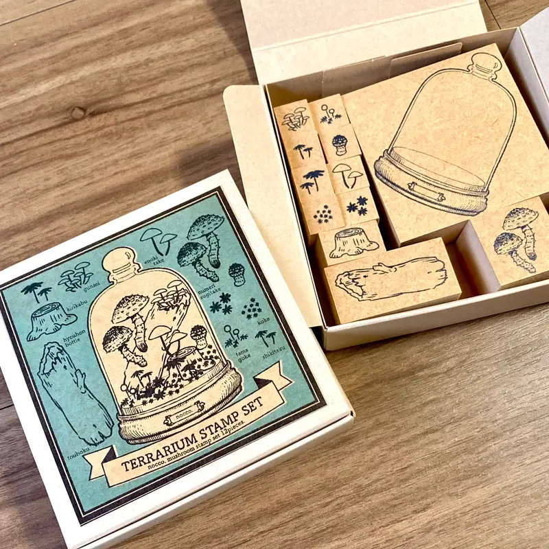 nocco. Terrarium stamp Set