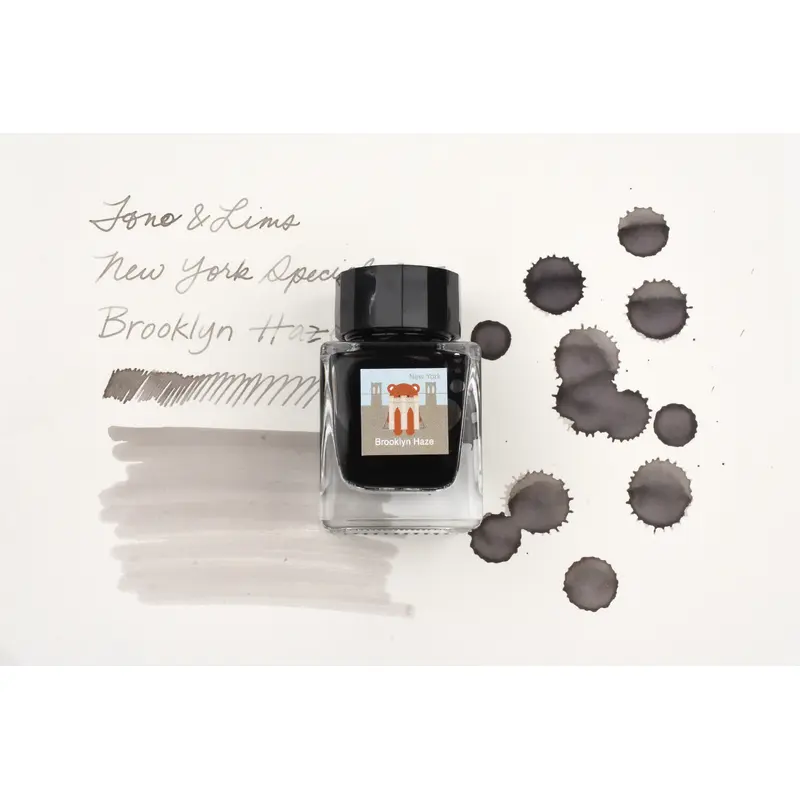 Tono & Lims Ink Bottle - A Space Walk at Yoseka - Brooklyn Haze - 30ml - Limited Edition