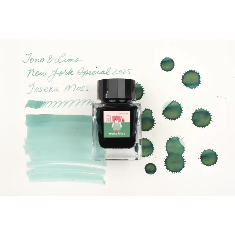 Tono & Lims Ink Bottle - A Space Walk at Yoseka - Yoseka Moss - 30ml - Limited Edition
