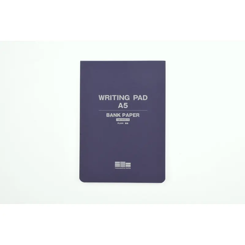 Yamamoto Writing Pad - Bank Paper Takasago Premium - A5 - Plain