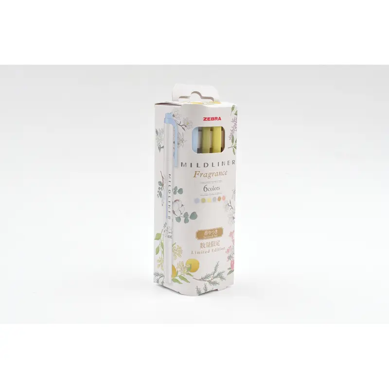 Zebra Mildliner Fragrance - Set of 6 - Limited Edition