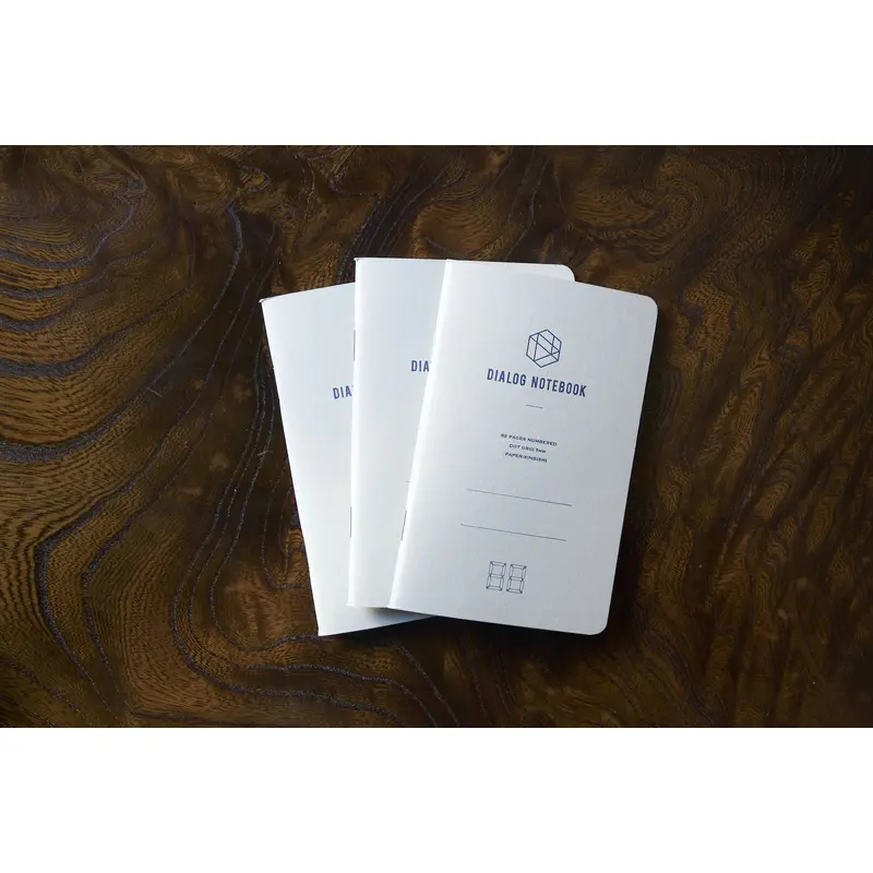 DIALOG NOTEBOOK - Dot Grid - Pack of 3