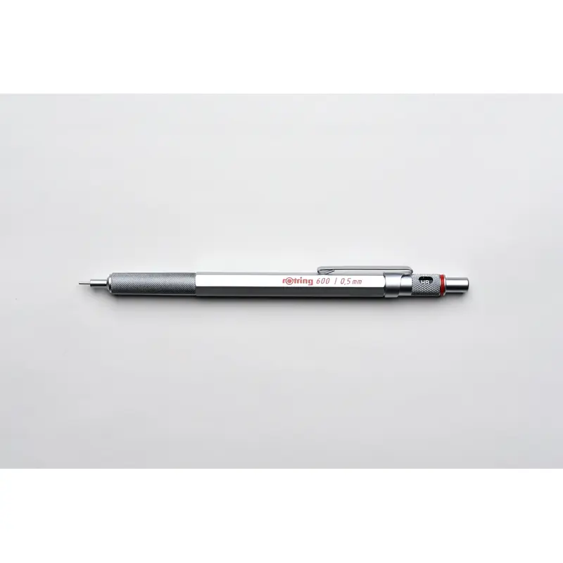 rOtring 600 Mechanical Pencil - 0.5mm - Silver