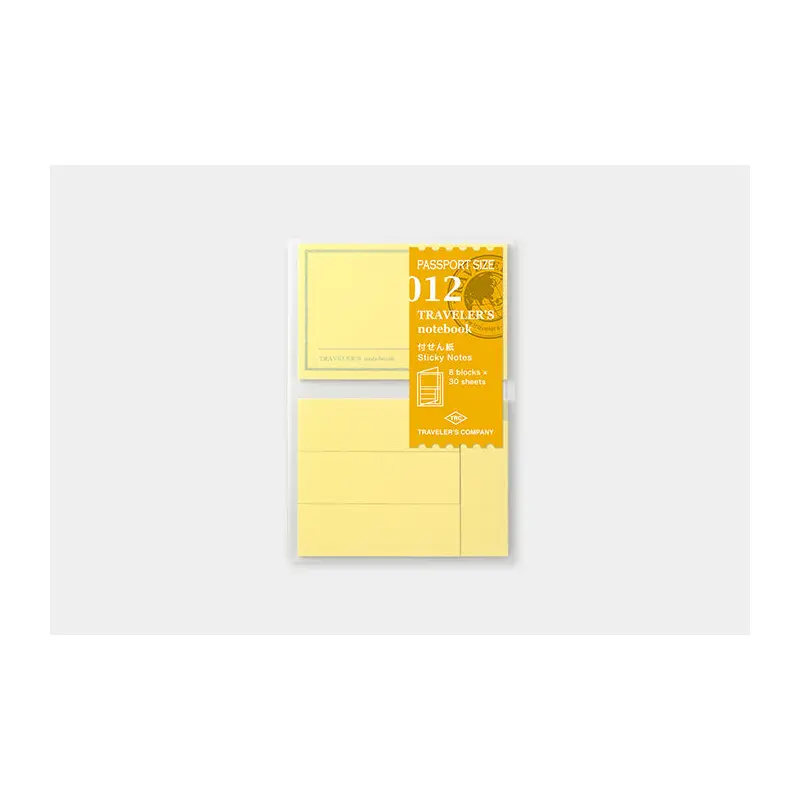 TRAVELER's Passport Size Refill - Sticky Notes - 012