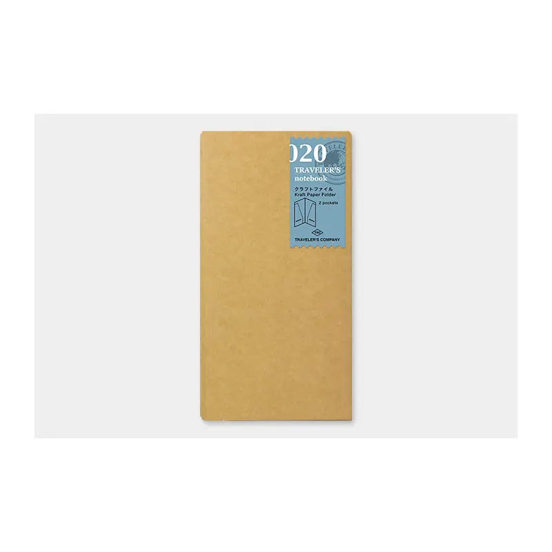 TRAVELER's Regular Size Refill - Kraft Paper Folder - 020