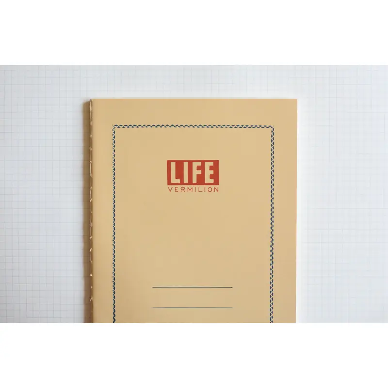 Vermilion Notebook - A5 - Grid