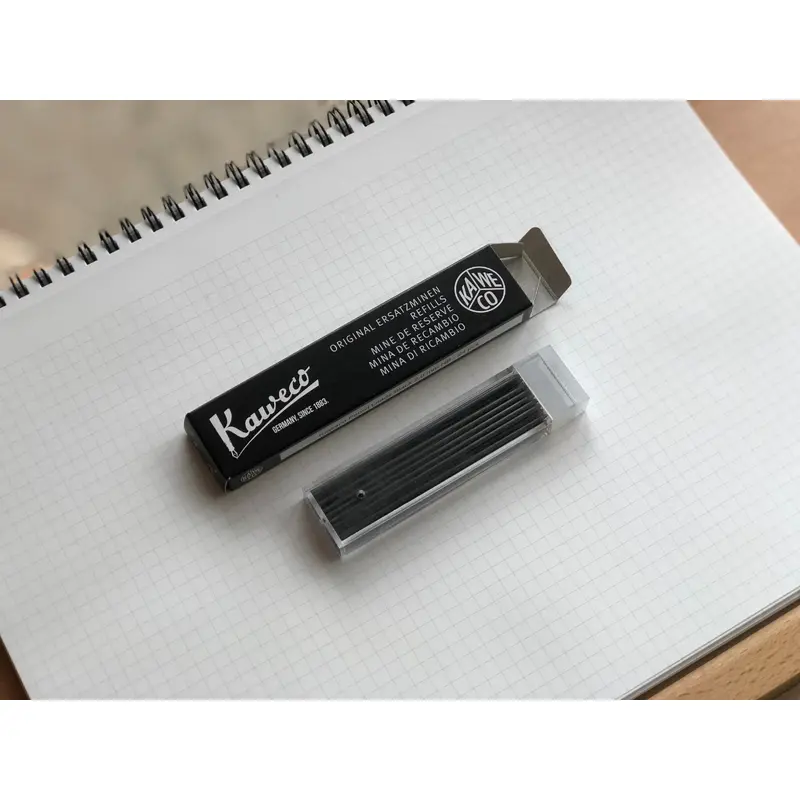 Kaweco Pencil Leads 2.0mm - Black - HB - 24pcs