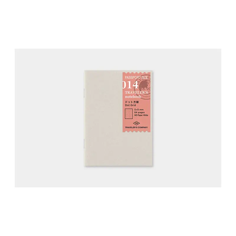 TRAVELER's Passport Size Refill - Dot Grid - 014