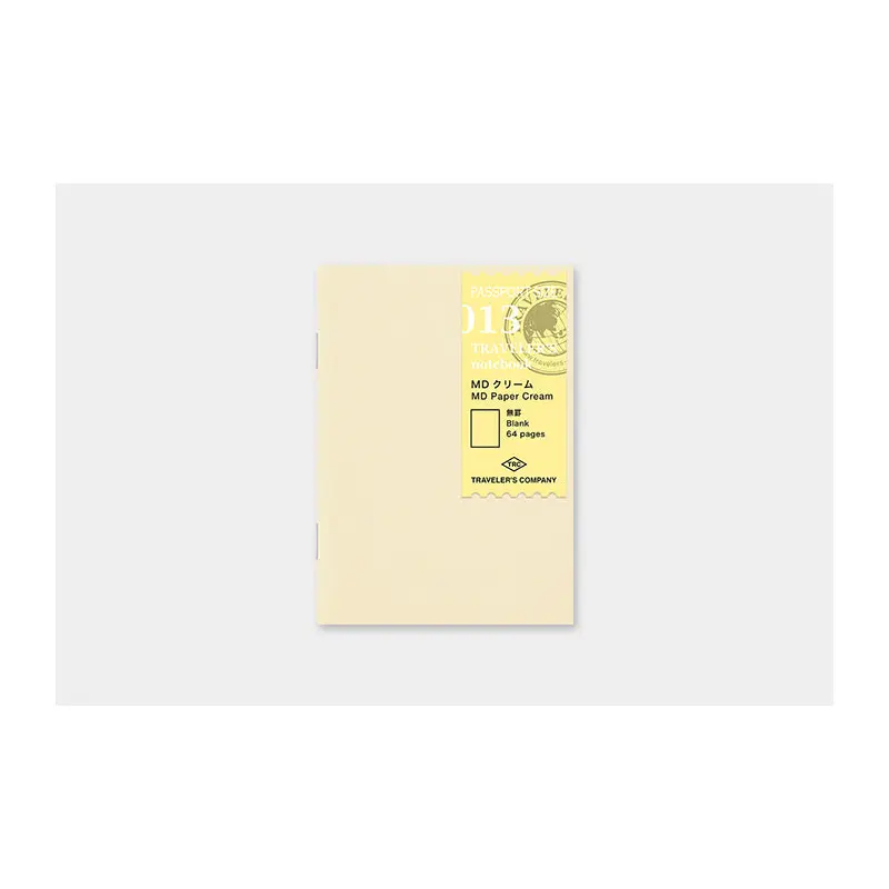 TRAVELER's Passport Size Refill - MD Paper Cream - 013