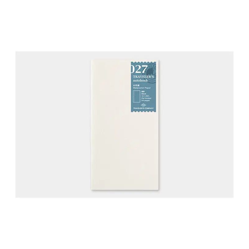 TRAVELER's Regular Size Refill - Watercolor Paper - 027