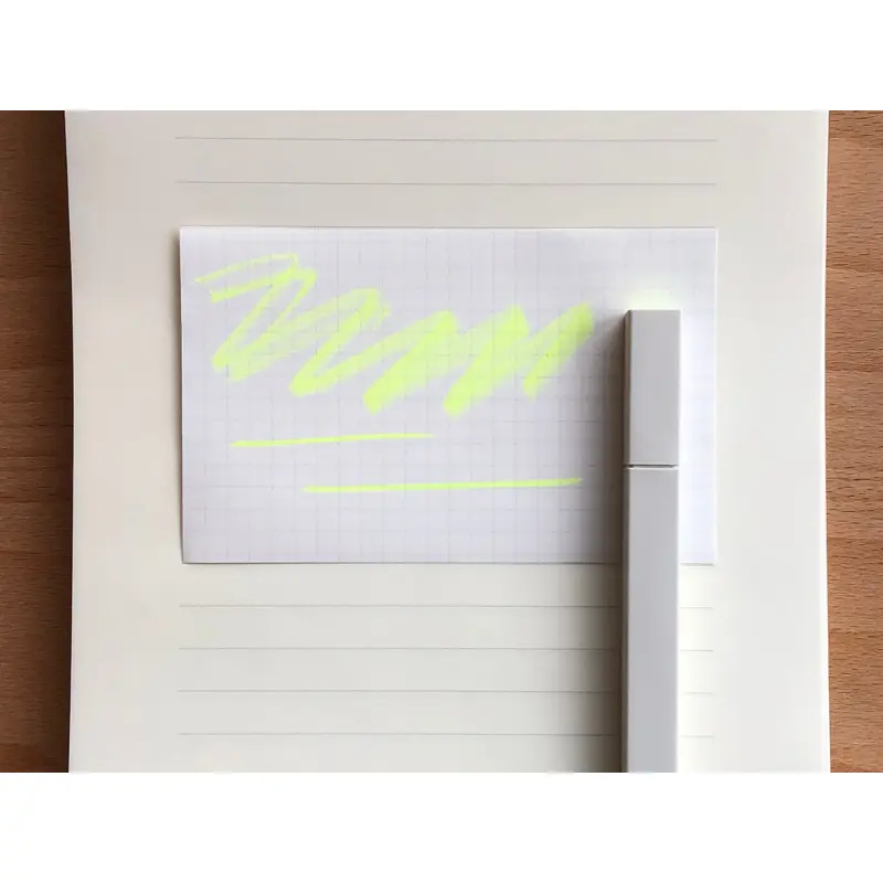 Kokuyo PASTA Soft Marker - Fluorescent Yellow