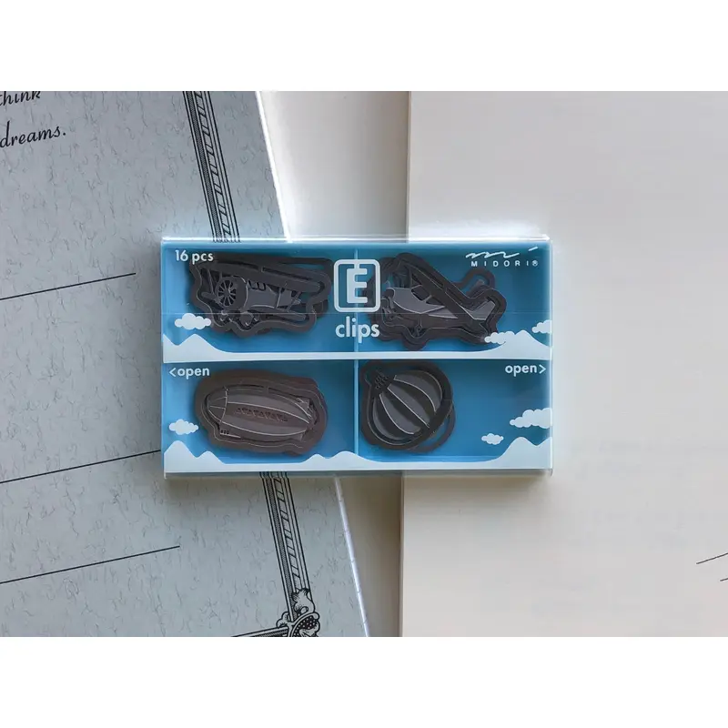 Midori Etching Clip E Clips - Aerial Vehicle