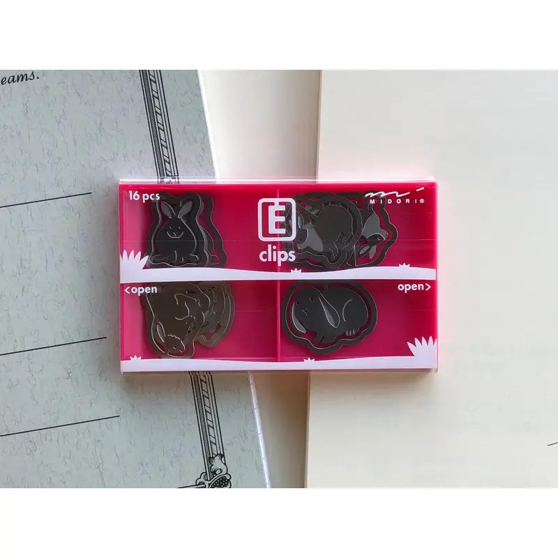 Midori Etching Clip E Clips - Rabbit