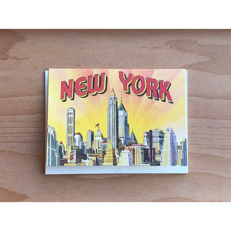 New York Skyline Greeting Card