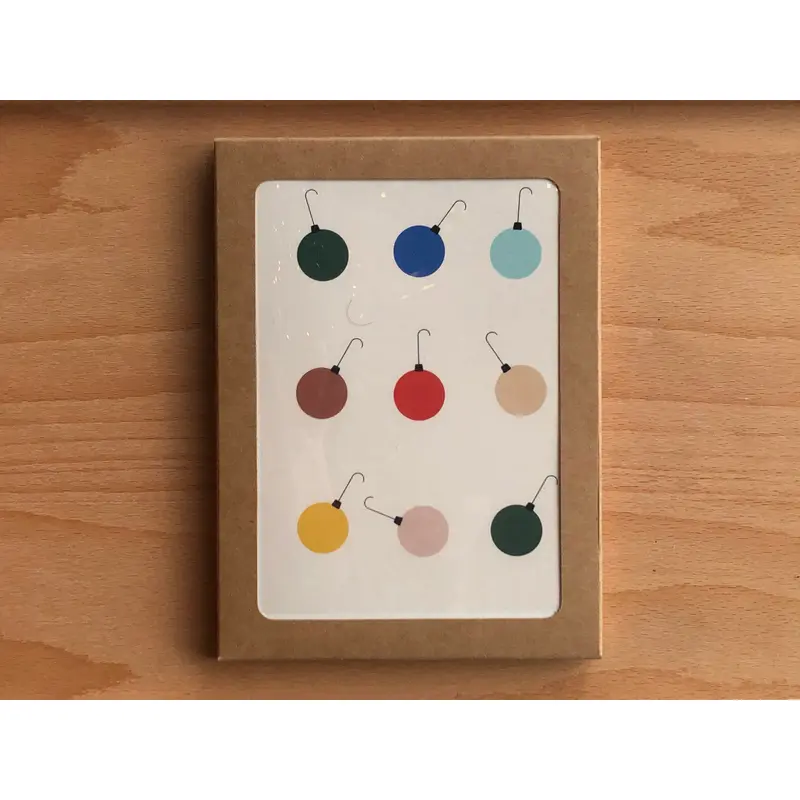 Ornament Holiday Cards - Set of 6