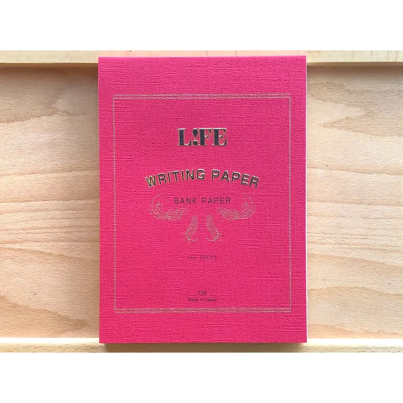 Life Bank Paper Pad - Red