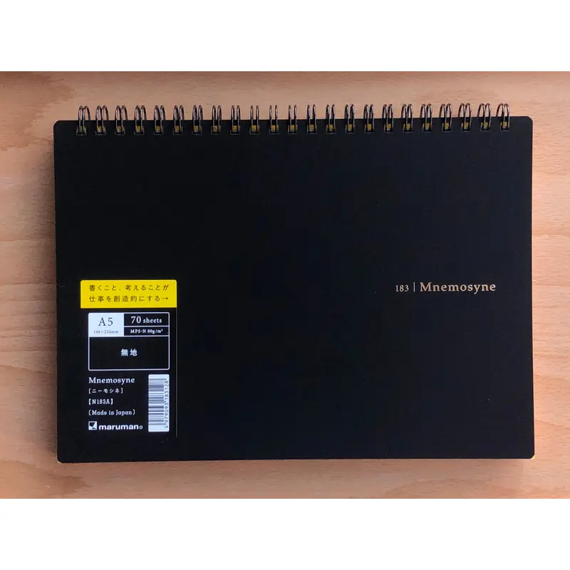 Mnemosyne Notebook - A5 - Blank