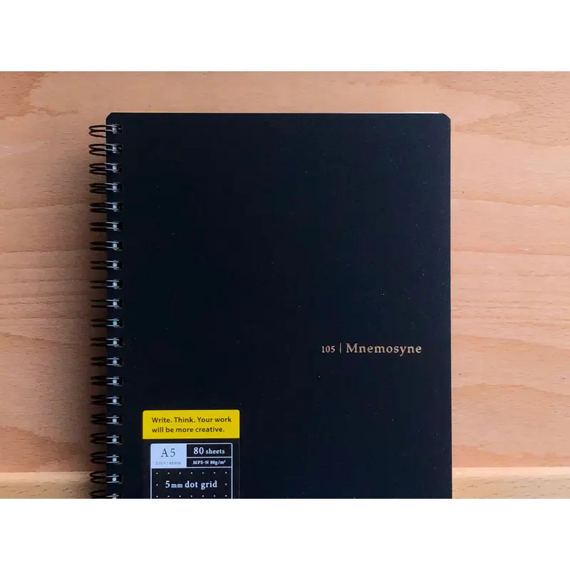 Mnemosyne Notebook - A5 - Dot Grid