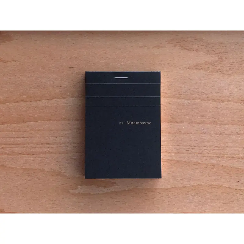 Mnemosyne Stich Memo Pad - A7 - Grid