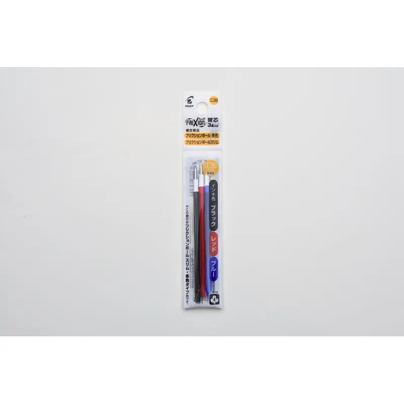 Pilot FriXion Ball Refill - 0.38 - Blue/Black/Red Mix Pack