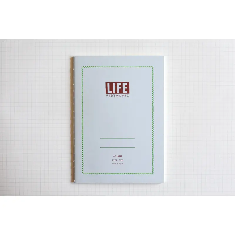 Pistachio Notebook - A6 - Ruled