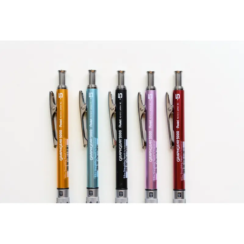 Pentel GraphGear 1000 - Colors - 0.5mm