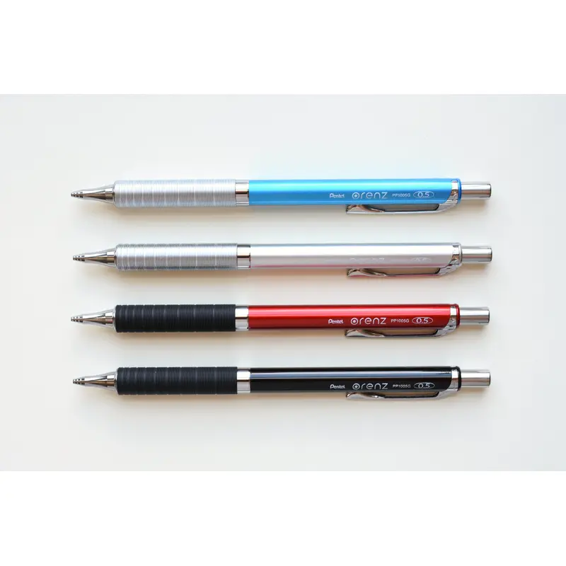 Orenz Sliding Sleeve Mechanical Pencil - Metal Grip - 0.5mm