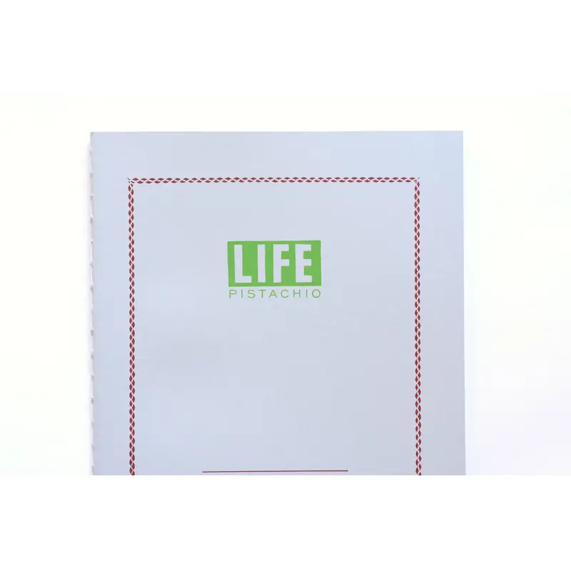 Pistachio Notebook - A5 - Grid