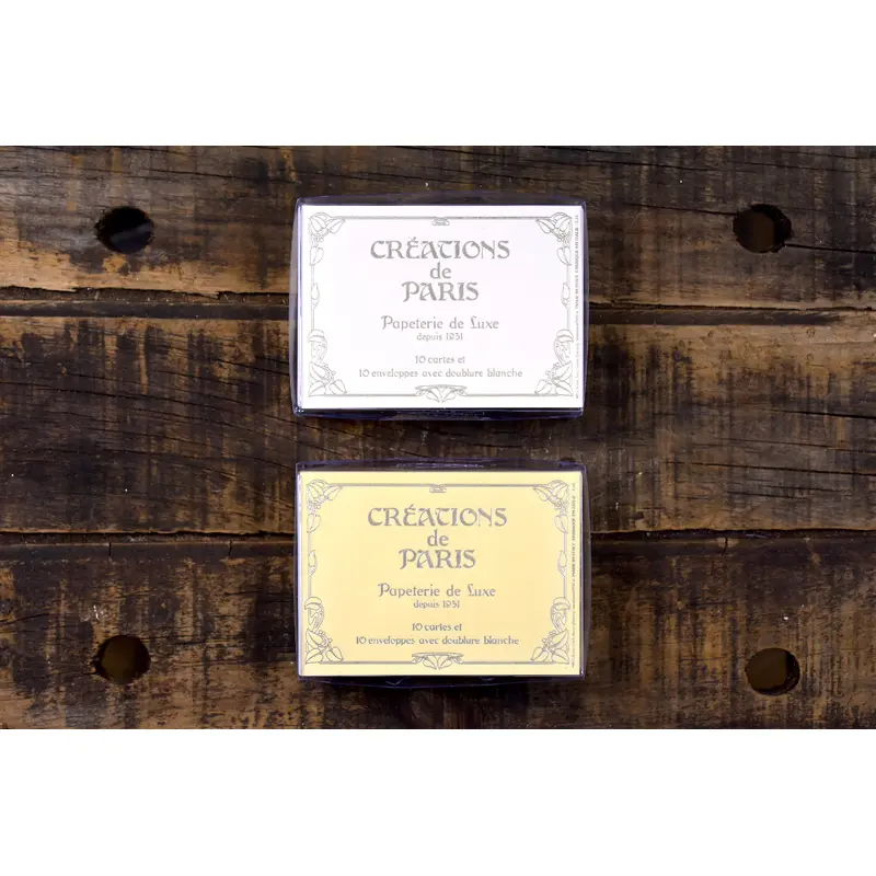 Crations de Paris Deckled 10 Note Card Boxed Set (Small)
