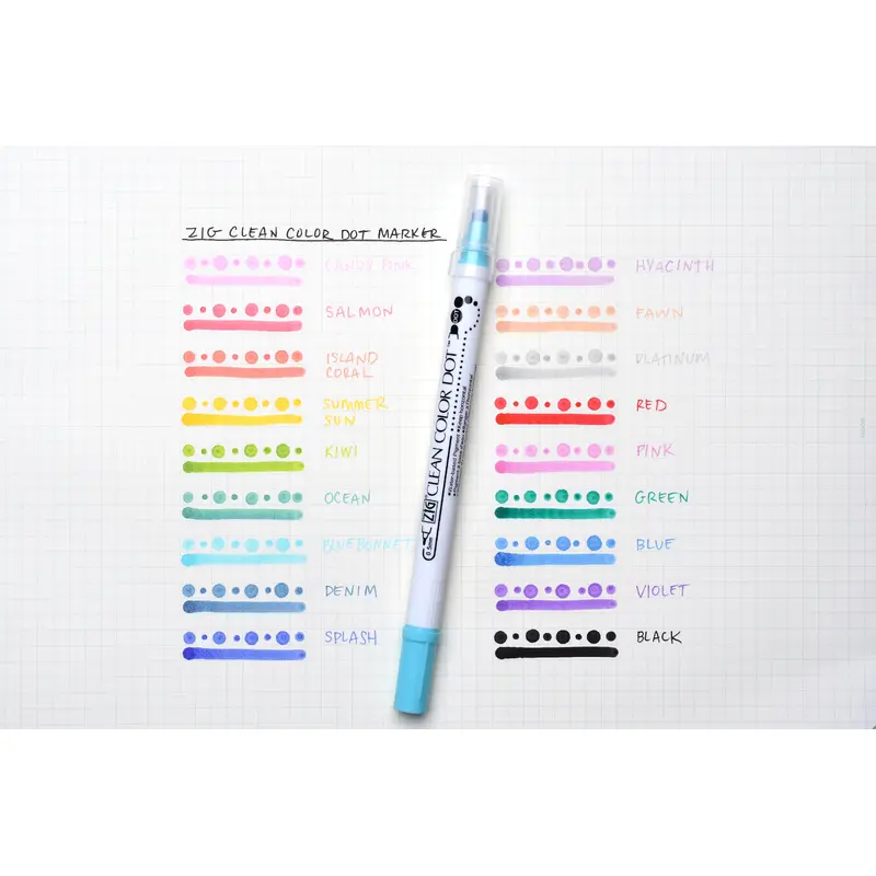 Kuretake ZIG Clean Color Dot Marker