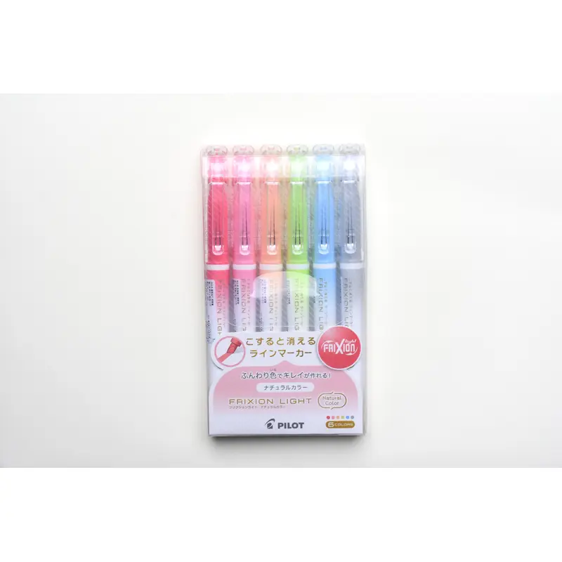 Pilot FriXion Light - Natural Color - Set of 6
