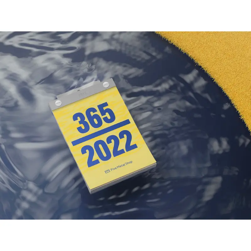 Five Metal Shop 2022 Calendar