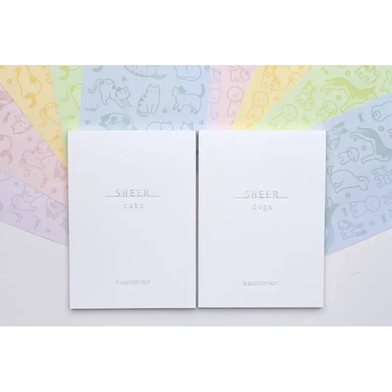 Kamiterior - Memoterior Sheer Memo Pad