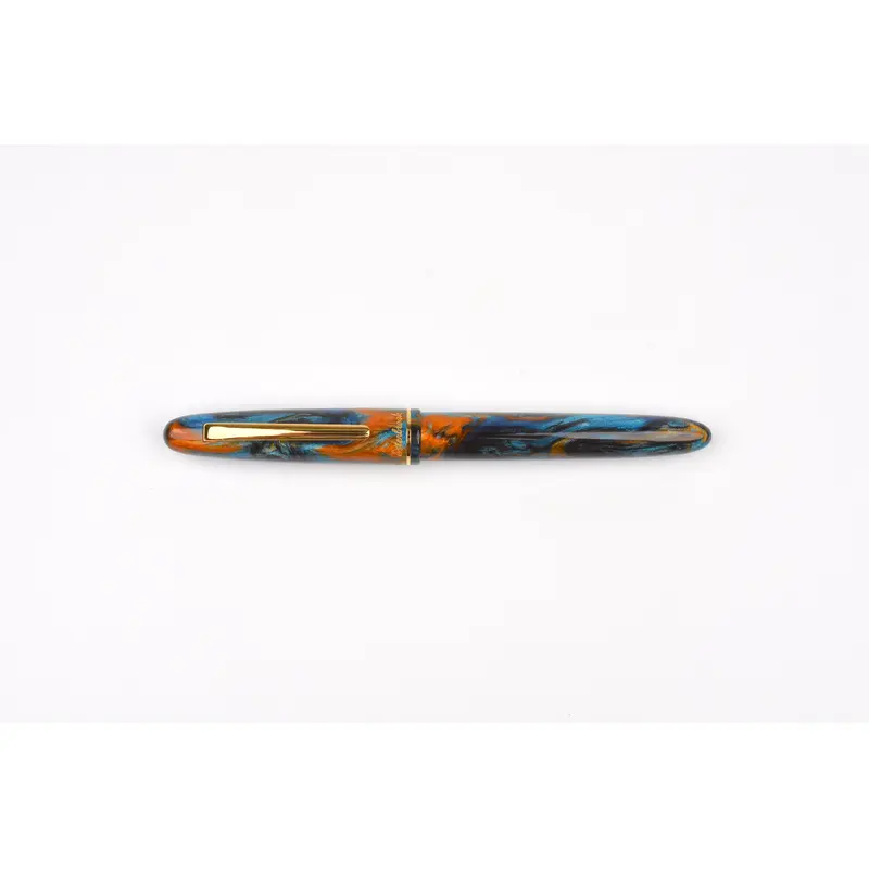 Esterbrook x BUNGUBOX Estie Diamondcast Fountain Pen - Kachofugetsu Collection - Kingfisher - Limited Edition