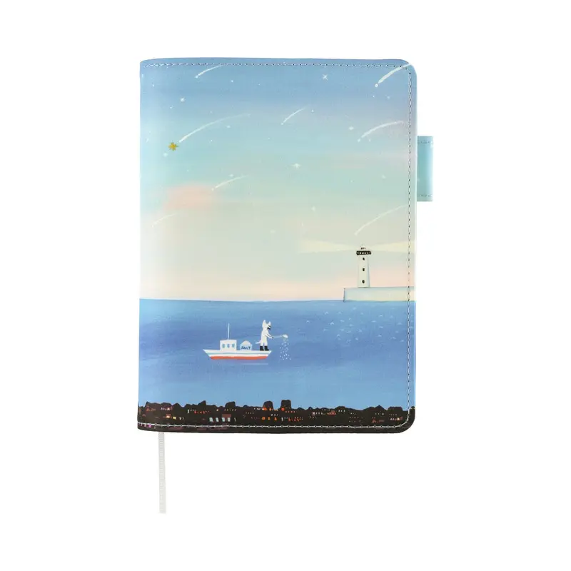 Hobonichi 2026 5-Year Techo Book & Cover - A6 - Hiroko Kubota: The Seas Dream at Dawn