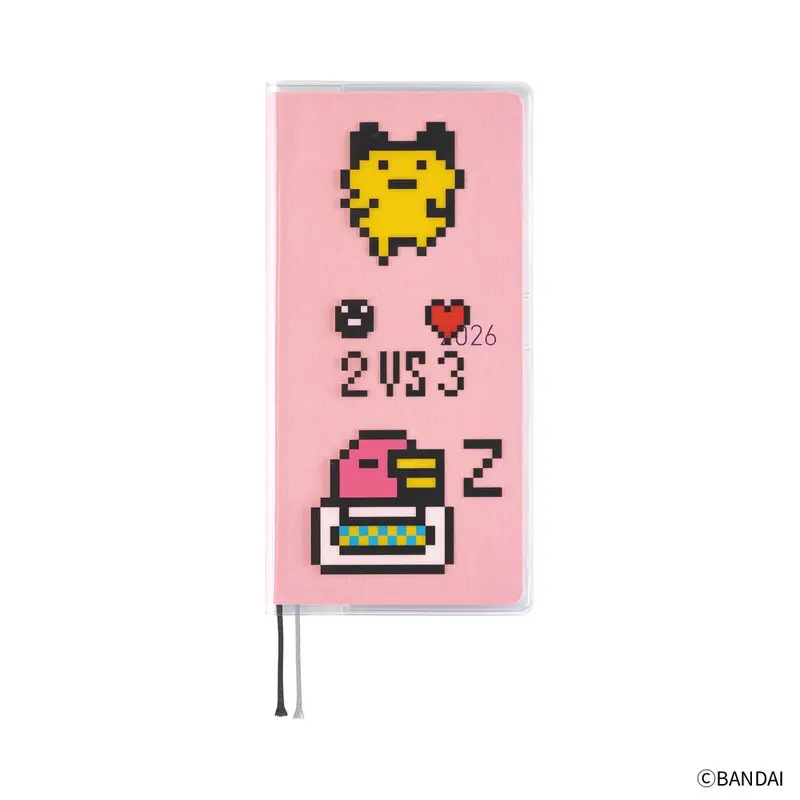 Hobonichi 2026 Clear Cover - Tamagotchi: Carefree Tamagotchi - Weeks