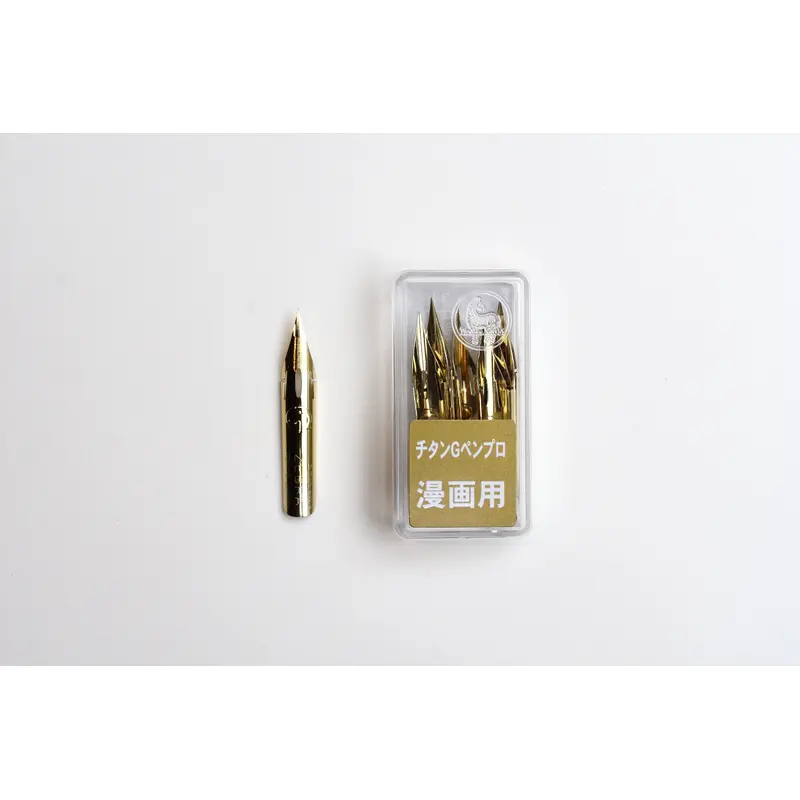 Zebra Comic Nib - Titanium G Pen Pro - Set of 10