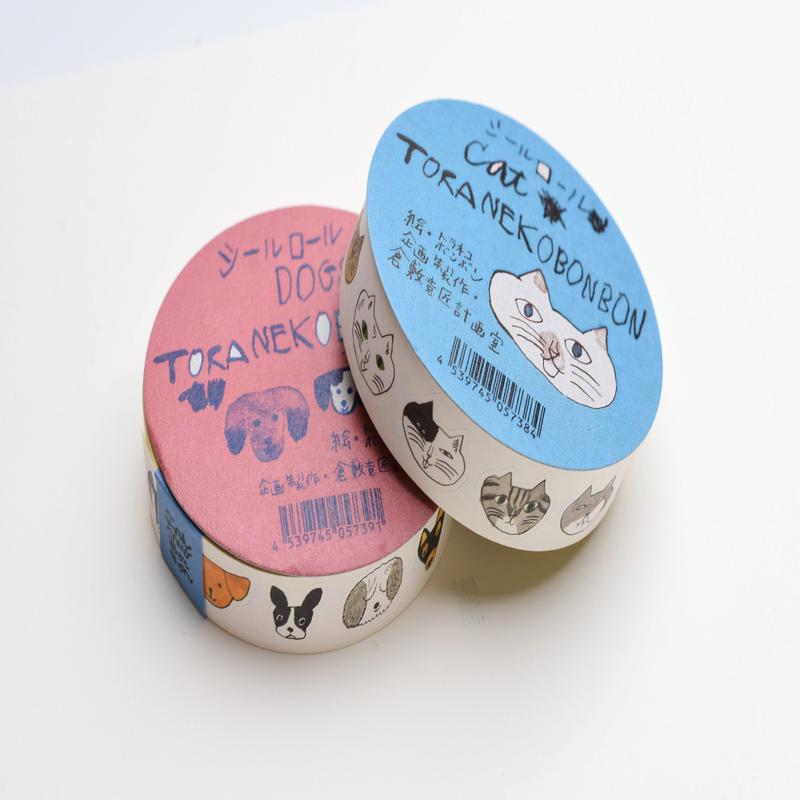 Classiky - Toranekobonbon Sticker Roll - 18mm