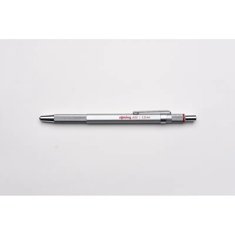 rOtring 600 Mechanical Pencil Lead Holder - 2.0mm - Silver