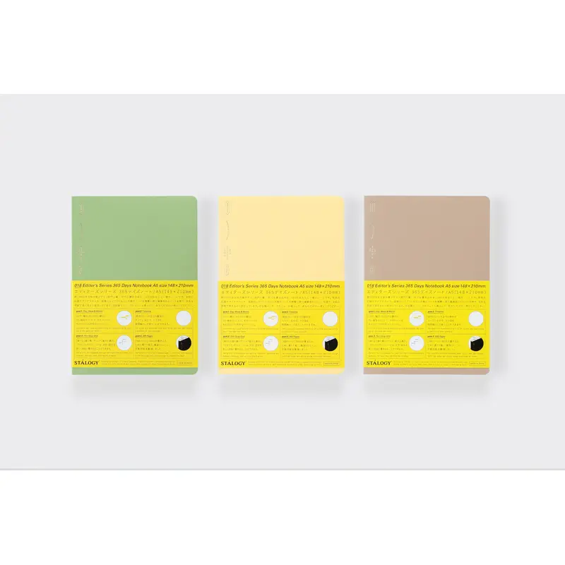 Stalogy - 2022 Limited Edition - Editor's Series 365Days Notebook - A5