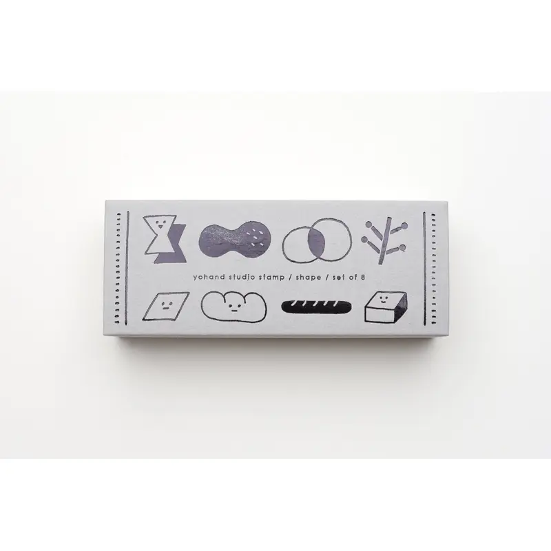 Yohand Studio Wooden Stamp Set - Shapes